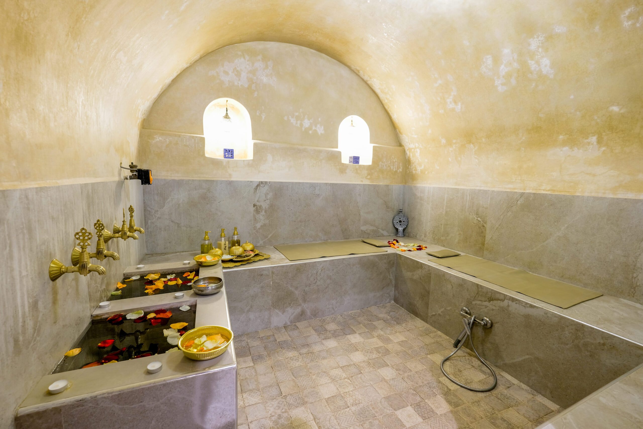 Hammam marocain traditionnel pour femmes à Tanger